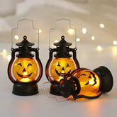 Halloween Pumpkin Lantern Children Satchel Kindergarten Performance LED Luminous Ornaments Atmosphere Scene Layout Decoration